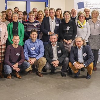Gruppenfoto des Projektes Ein Quadratkilometer Bildung