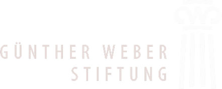 Günther Weber Stiiftung Logo Weiß